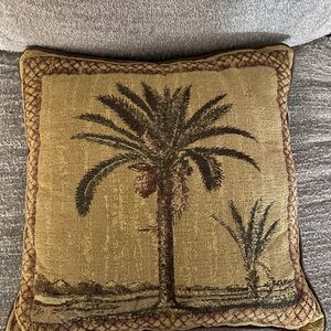 Palm Tree Decorative Pillow